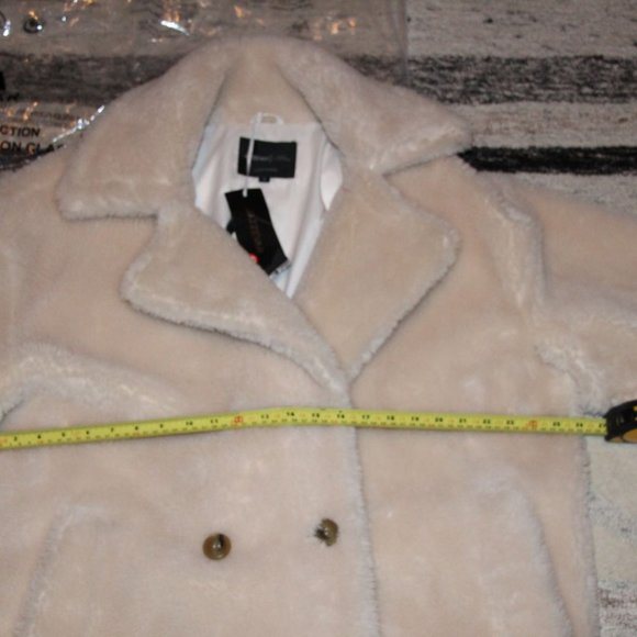 Teddy Coat Wool oversized MM brand inspired 100% wool NWT - Picture 8 of 14